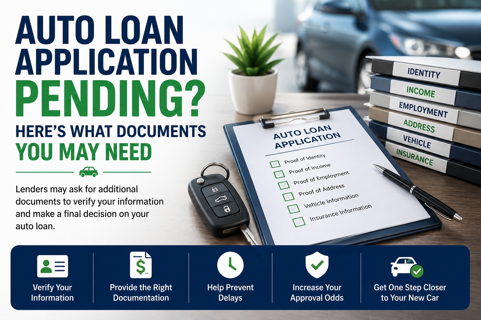 Auto Loan Application Pending? Here's What Documents You May Need
